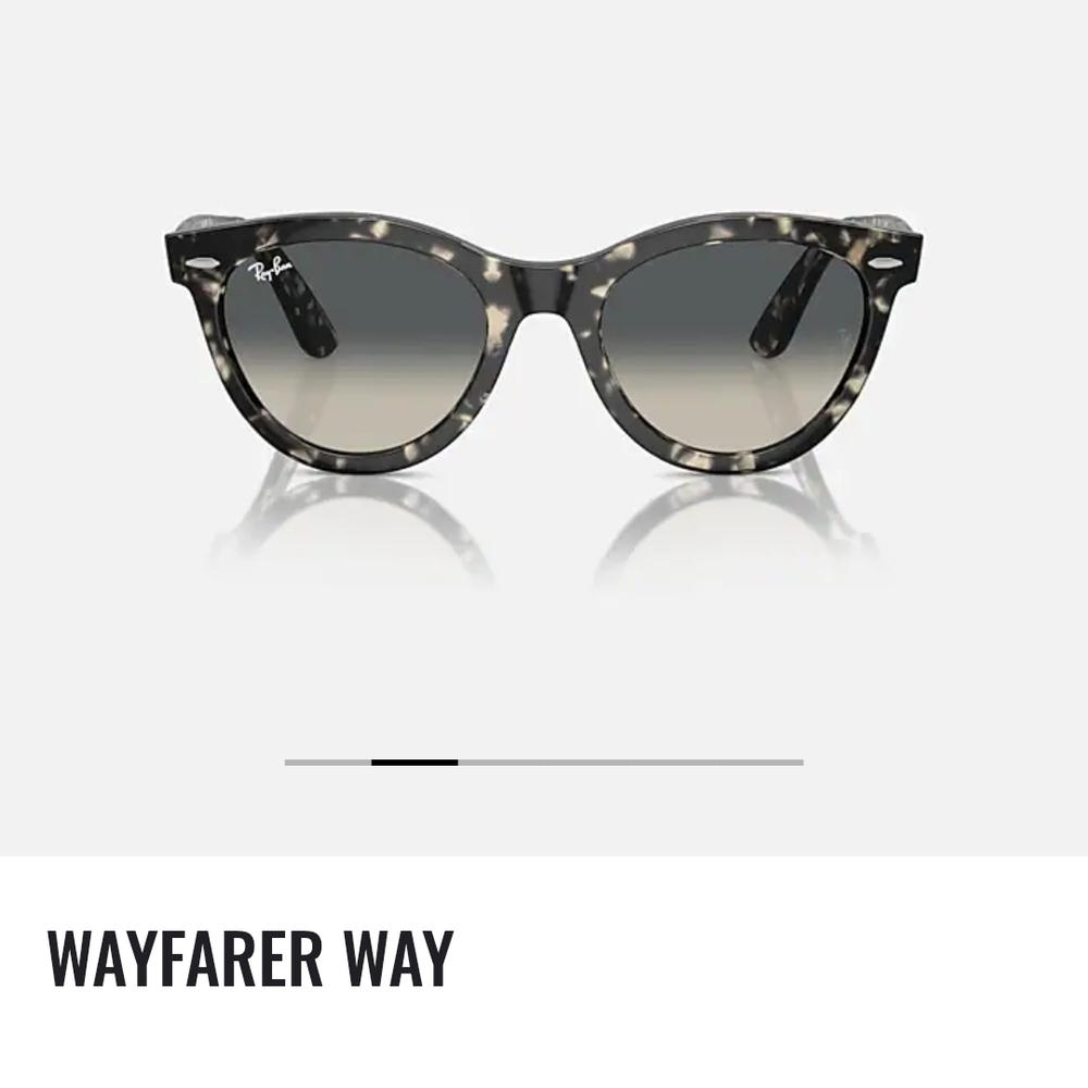 Ray-Ban Wayfarer Way Sunglasses in Tortoise Pattern - Picture 5 of 15